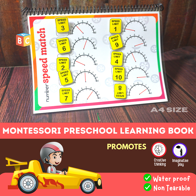 Fast & Furious – Vehicle Themed Preschool Busy Book