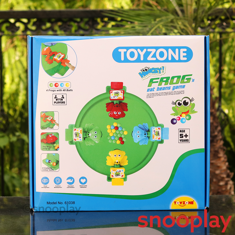 Feeding Froggies Action Game For Kids (Active Play) - Assorted Colours