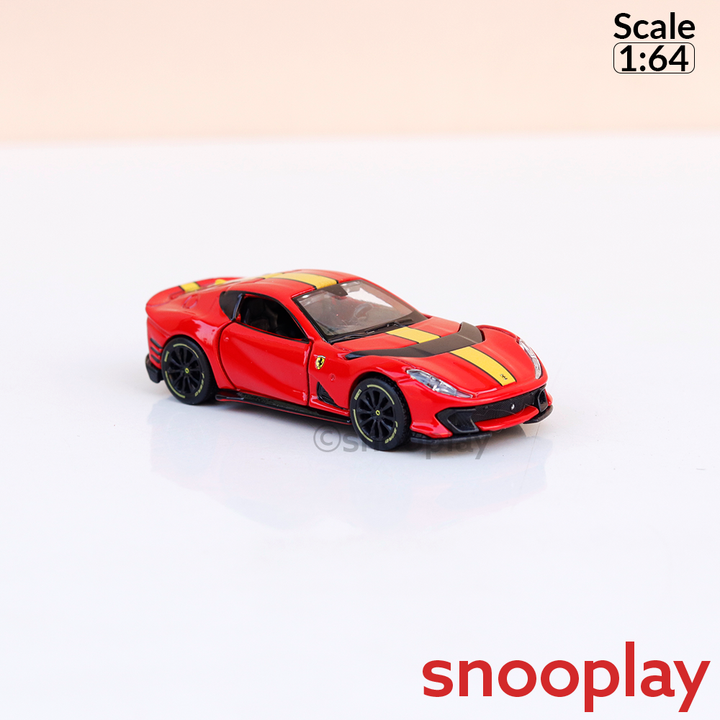 Bburago Original 812 Competizione Licensed Diecast Car | 1:64 Scale (14 Years till Grown Ups)