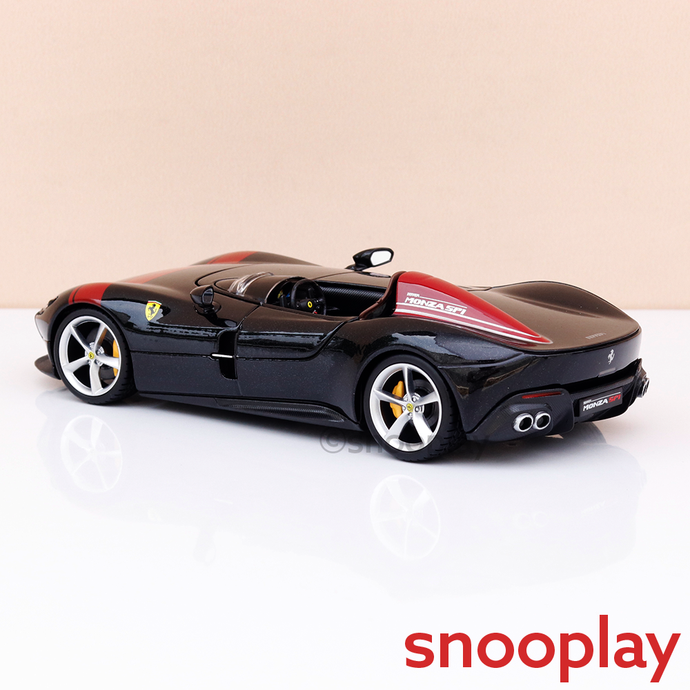 Bburago Original Ferrari Monza SP1 Licensed Diecast Car | 1:24 Scale (14 Years till Grown Ups)