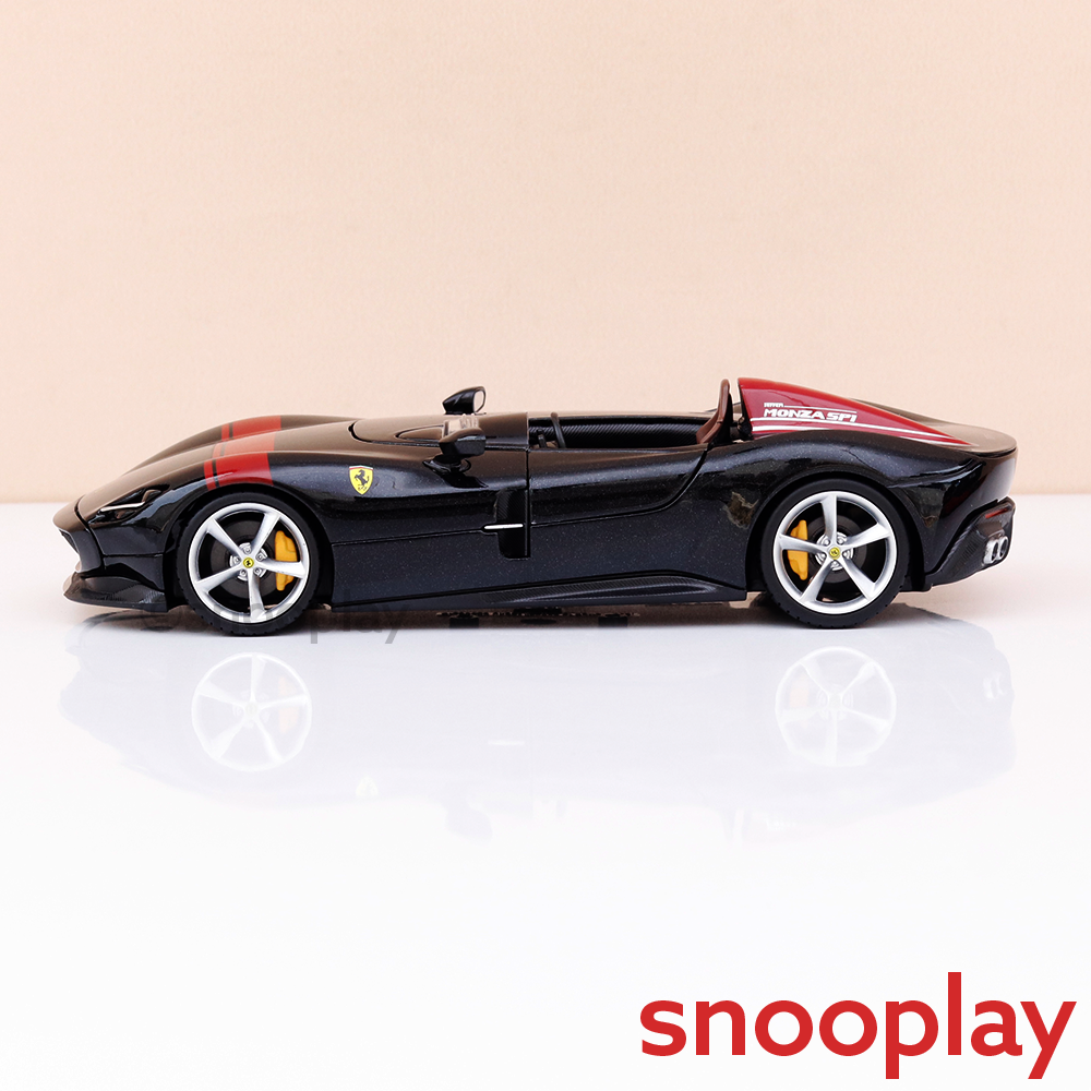Bburago Original Ferrari Monza SP1 Licensed Diecast Car | 1:24 Scale (14 Years till Grown Ups)