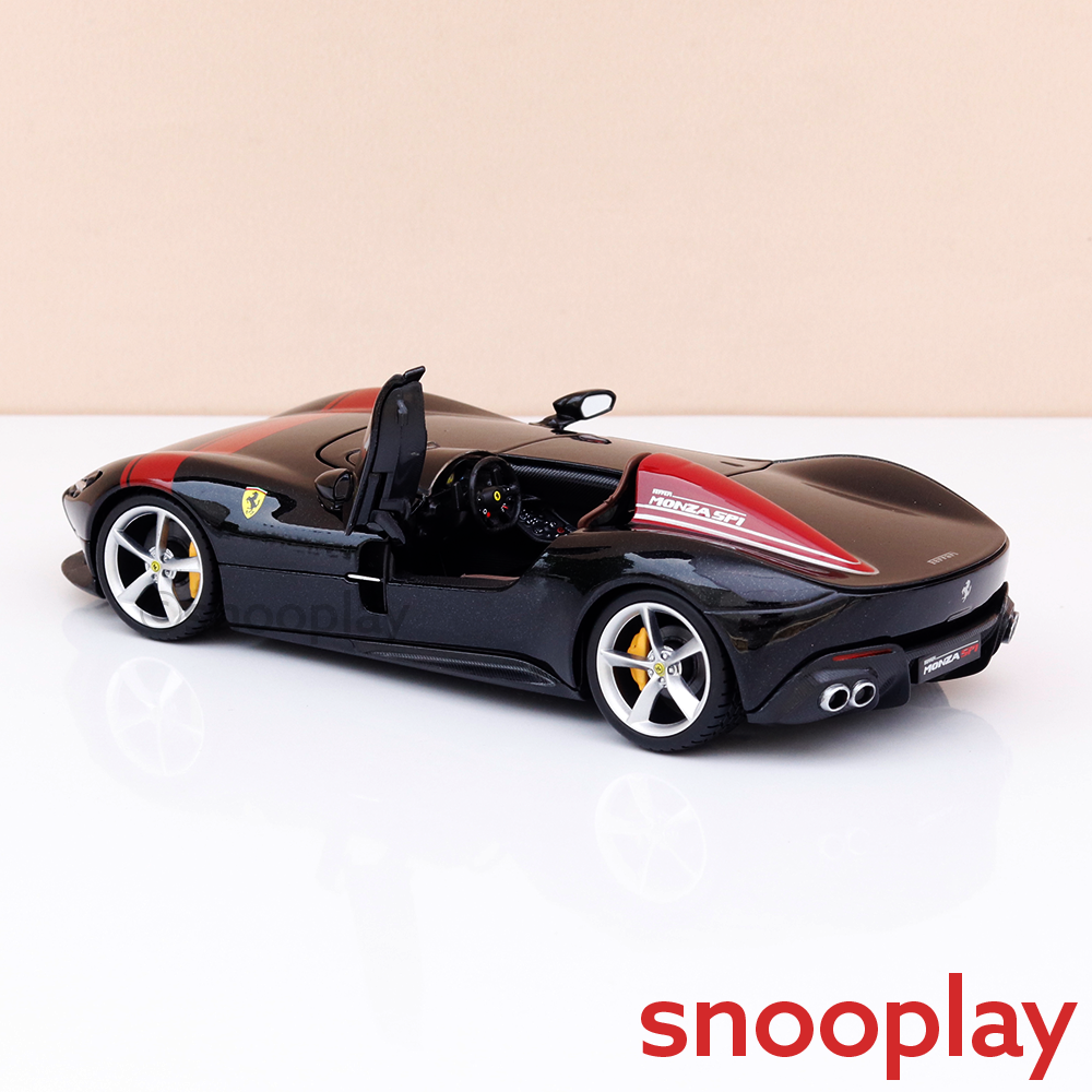 Bburago Original Ferrari Monza SP1 Licensed Diecast Car | 1:24 Scale (14 Years till Grown Ups)
