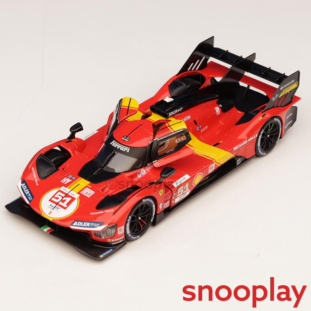 Original Ferrari 499P Licensed Diecast Car | 1:24 Scale Model (14 Years Till Grown Ups)