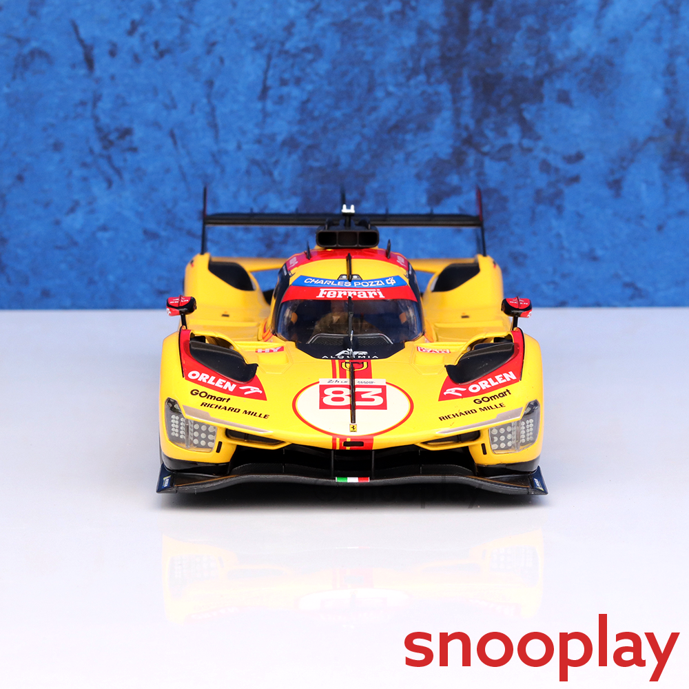 Bburago Original Ferrari 499P Licensed Diecast Car | 1:18 Scale (14 Years till Grown Ups)