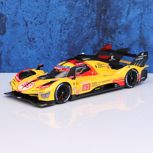Bburago Original Ferrari 499P Licensed Diecast Car | 1:18 Scale (14 Years till Grown Ups)