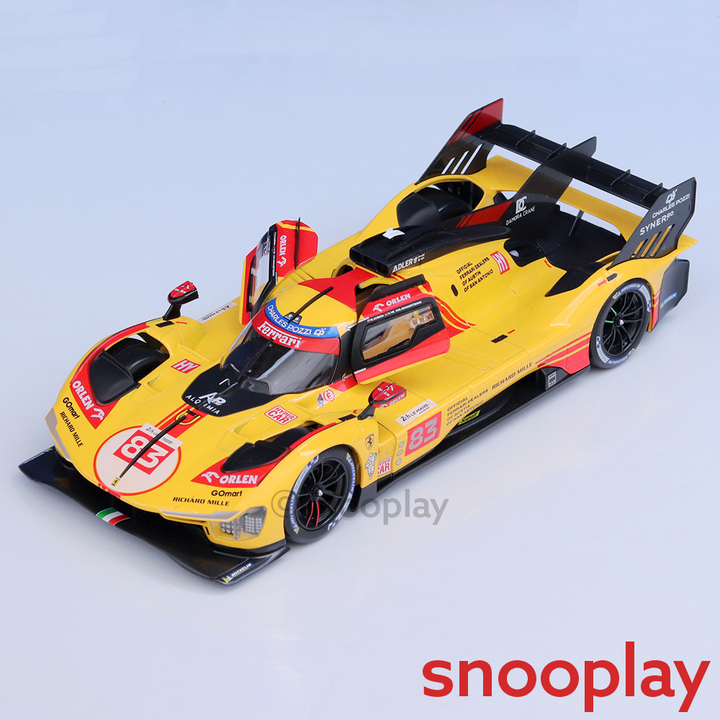 Bburago Original Ferrari 499P Licensed Diecast Car | 1:18 Scale (14 Years till Grown Ups)