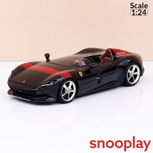 Original Ferrari Monza SP1 Licensed Diecast Car | 1:24 Scale (14 Years till Grown Ups) | Assorted Colors
