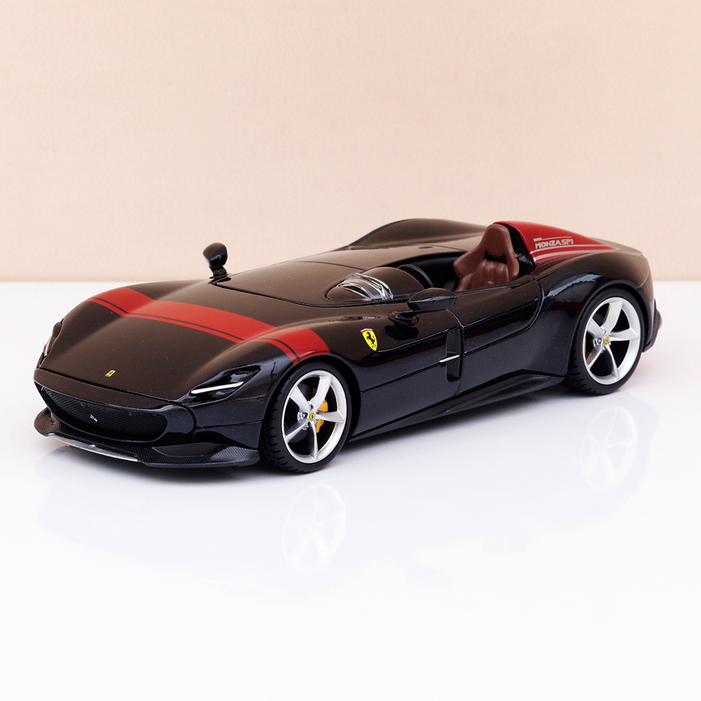 Bburago Original Ferrari Monza SP1 Licensed Diecast Car | 1:24 Scale (14 Years till Grown Ups)