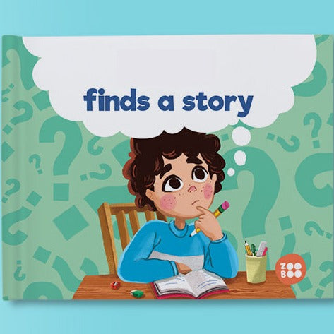 Personalised Story Book - Finds a story (Hardcover Book) - COD Not Available