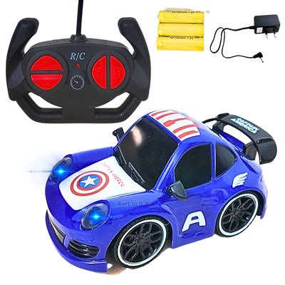 Remote Control Car - Charger Included (Captain America)