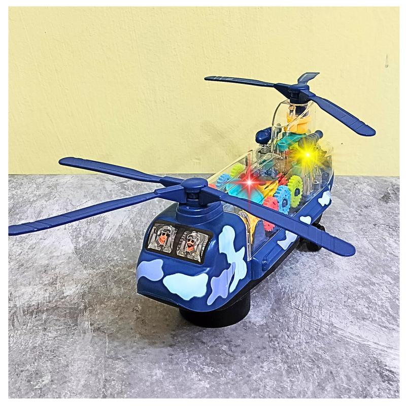 Musical Helicopter Toy (Non Flying - Assorted Colors)