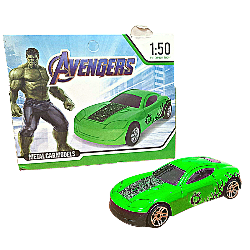 Hulk Diecast Metal Car - Small Set