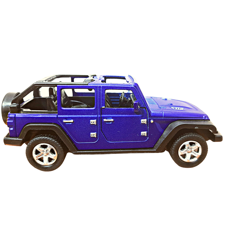 Jeep Metal Die Cast Car (Blue)