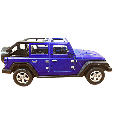 Jeep Metal Die Cast Car (Blue)