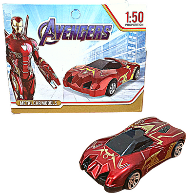 Iron Man Die-Cast Metal Car