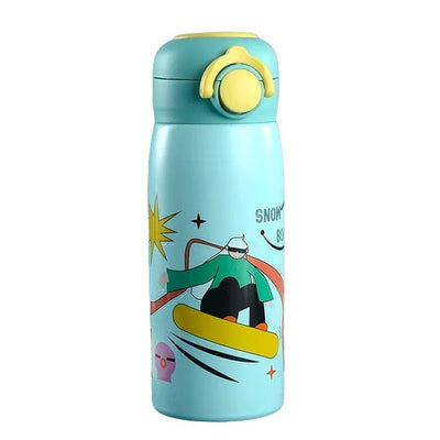 Animated Stainless Steel Water Bottle (400ml)