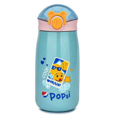 Popsi Cool Cold Drink Sipper Bottle (500ml) | Blue