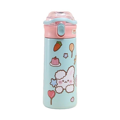 Bouncing Kid Stainless Steel Bottle with Stickers (500ml)