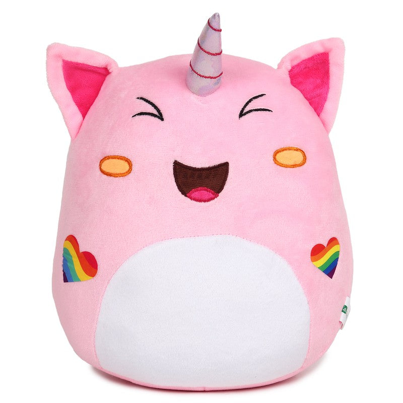 Playliens Plush Pillow Toys - Unicorn Iris (Pink)