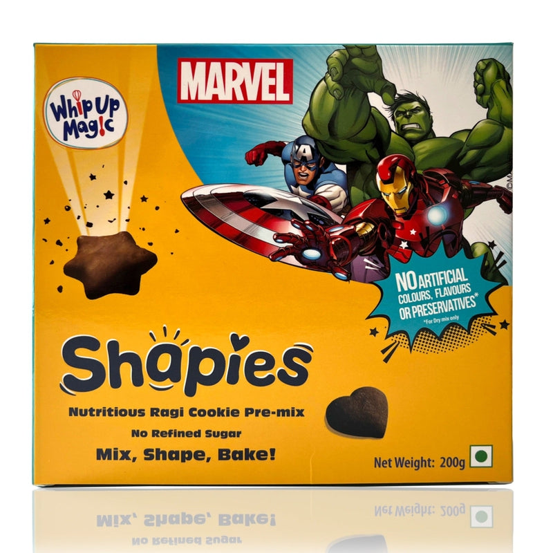 Shapies DIY Ragi Cookie Refill Pack - Disney Marvel