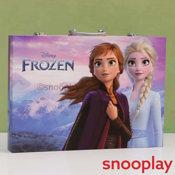Original Frozen Art Case Colouring Kit - 125 Pieces | Licensed Disney Toy (5 Years Till Grown Ups)