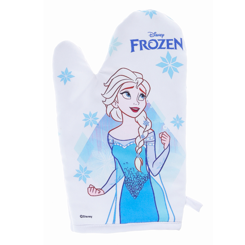 Frozen Themed Apron (Assorted Designs) and Mitten Combo Pack