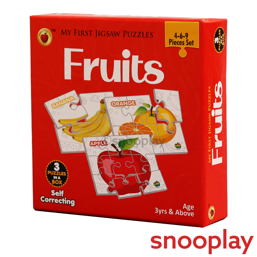 My First Jigsaw Puzzle Fruits - 19 Pcs