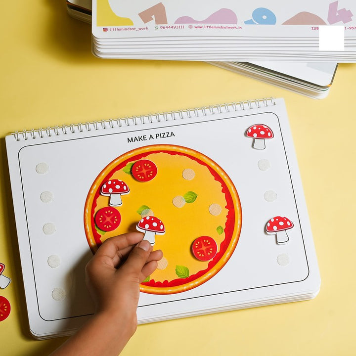 Fruits and Vegetable Activity Binders for Kids