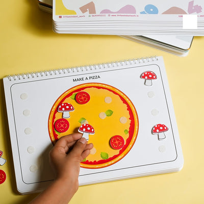 Fruits and Vegetable Activity Binders for Kids