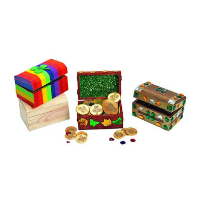 DIY Wooden Treasure Boxes – Set Of 2 & 12