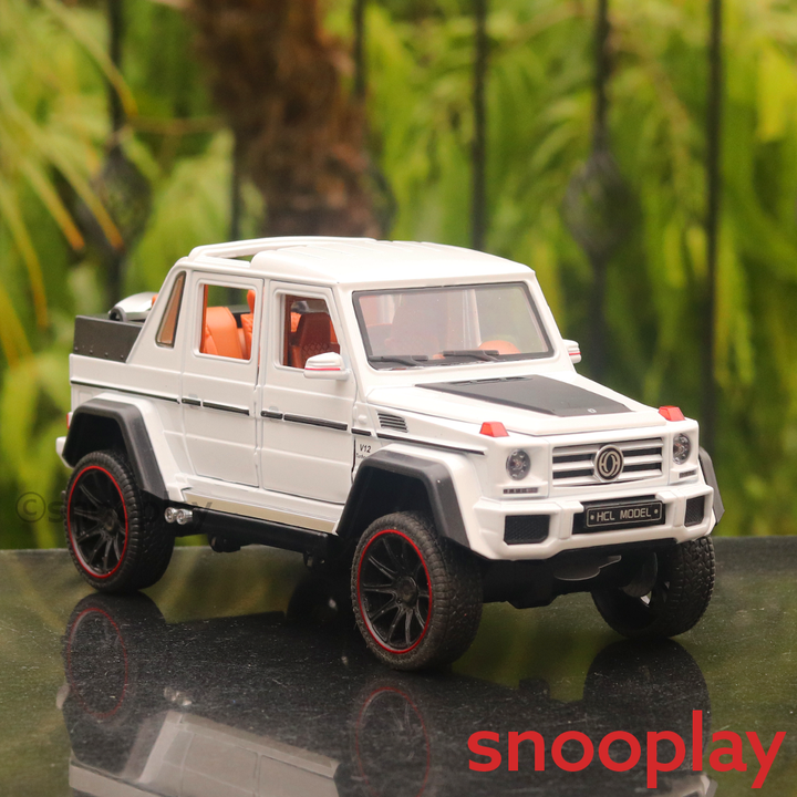 Diecast G650 AMG Off Road SUV Convertible version (Assorted Colors) Scale: 1:22