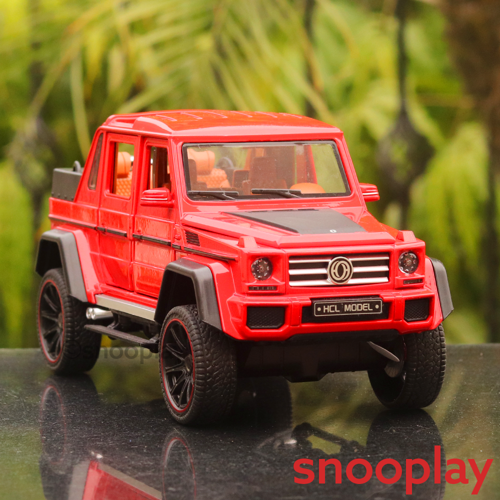 Diecast G650 AMG Off Road SUV Convertible version (Assorted Colors) Scale: 1:22