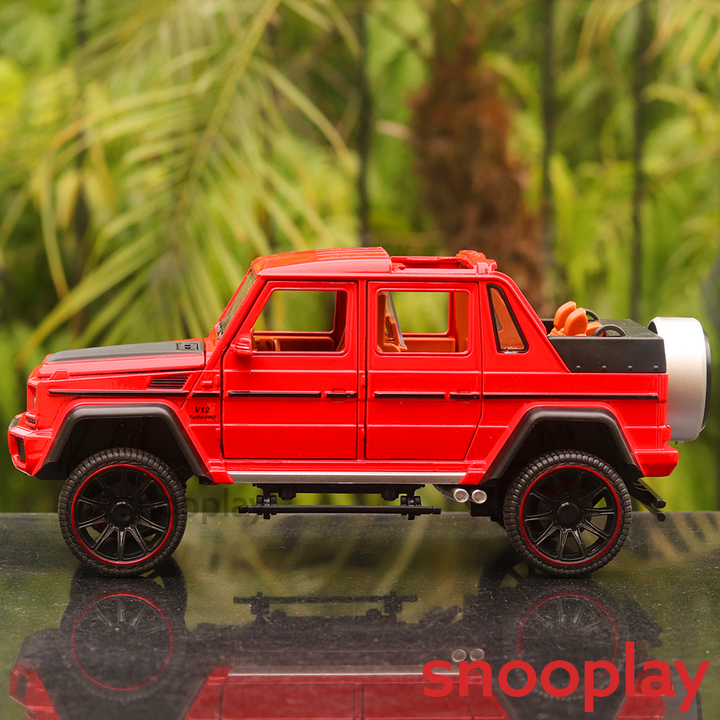 Diecast G650 AMG Off Road SUV Convertible version (Assorted Colors) Scale: 1:22