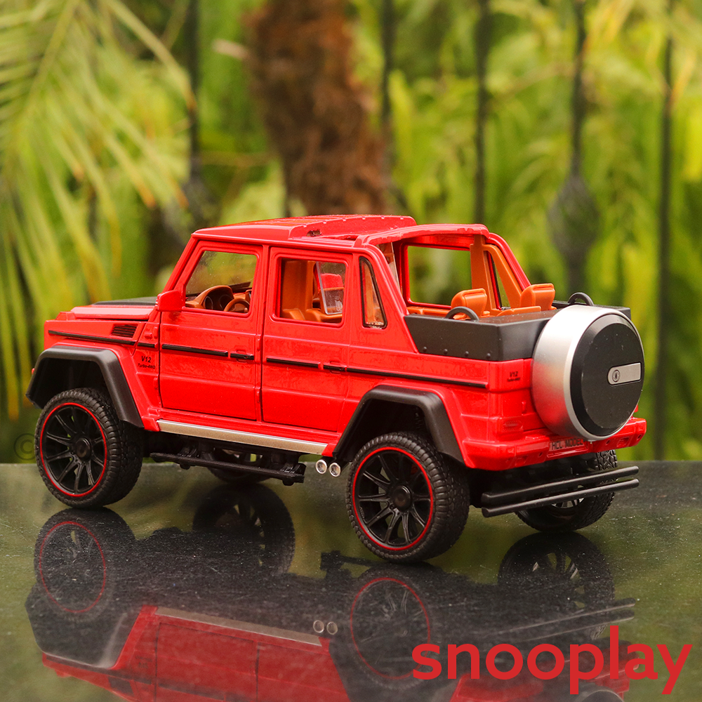 Diecast G650 AMG Off Road SUV Convertible version (Assorted Colors) Scale: 1:22