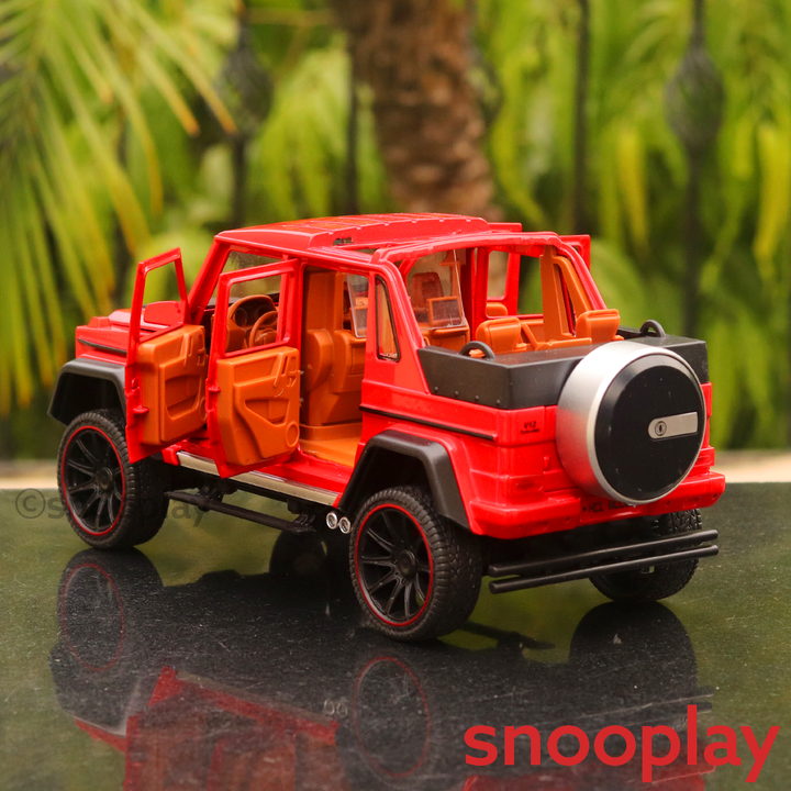 Diecast G650 AMG Off Road SUV Convertible version (Assorted Colors) Scale: 1:22