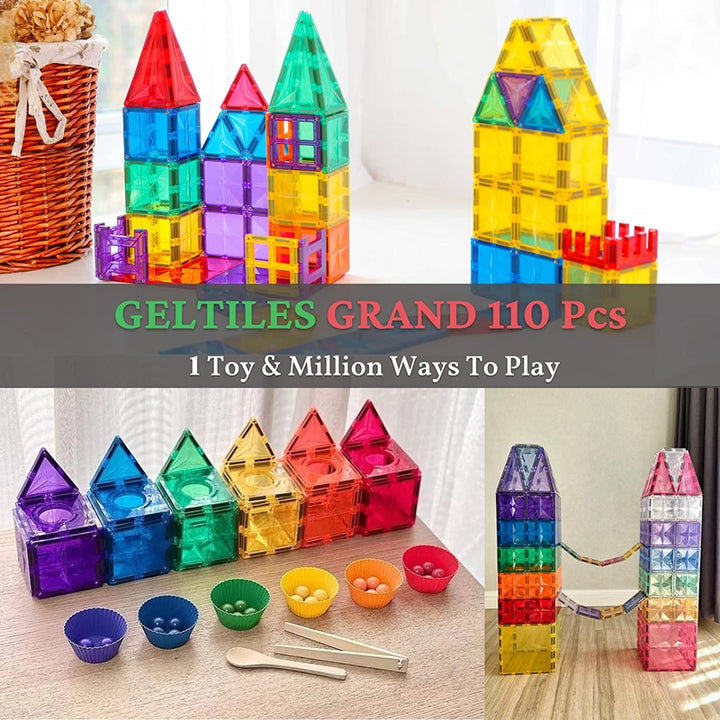 Geltiles Magnetic Set (110 Pcs)