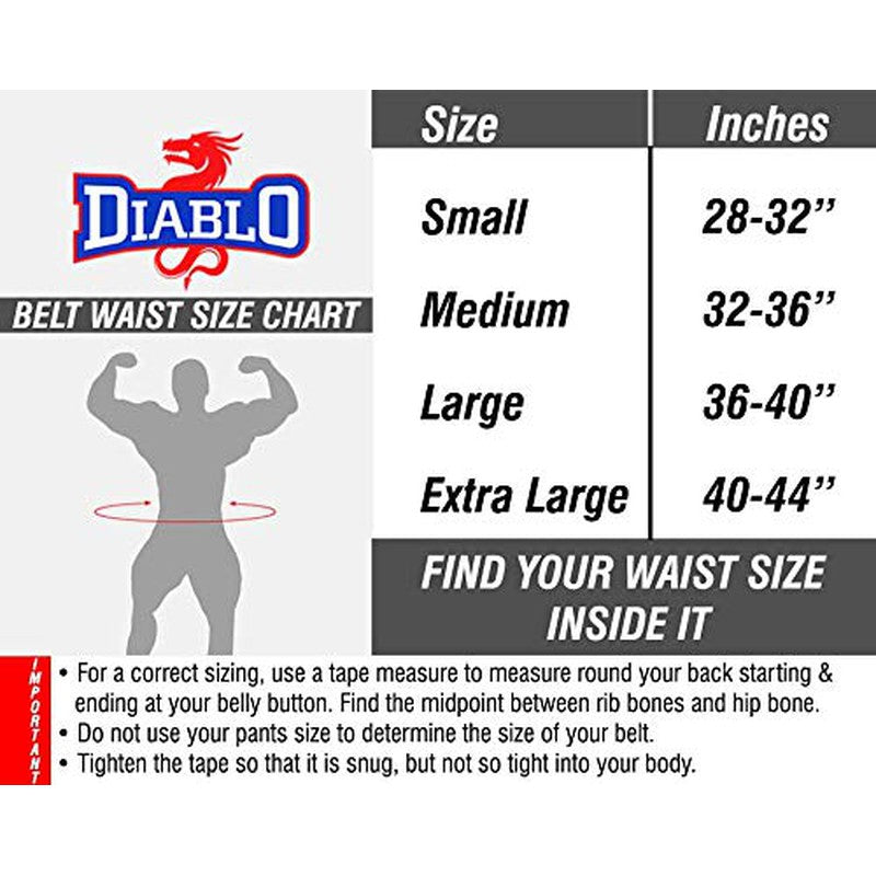 Diablo Weightlifting Belt for Workout (Medium) | 11+ Years
