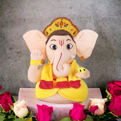 Mantra Singing Baby Ganesha Soft Toy