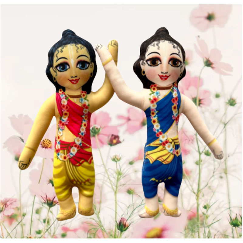 Gaura Nitai Plush Dolls