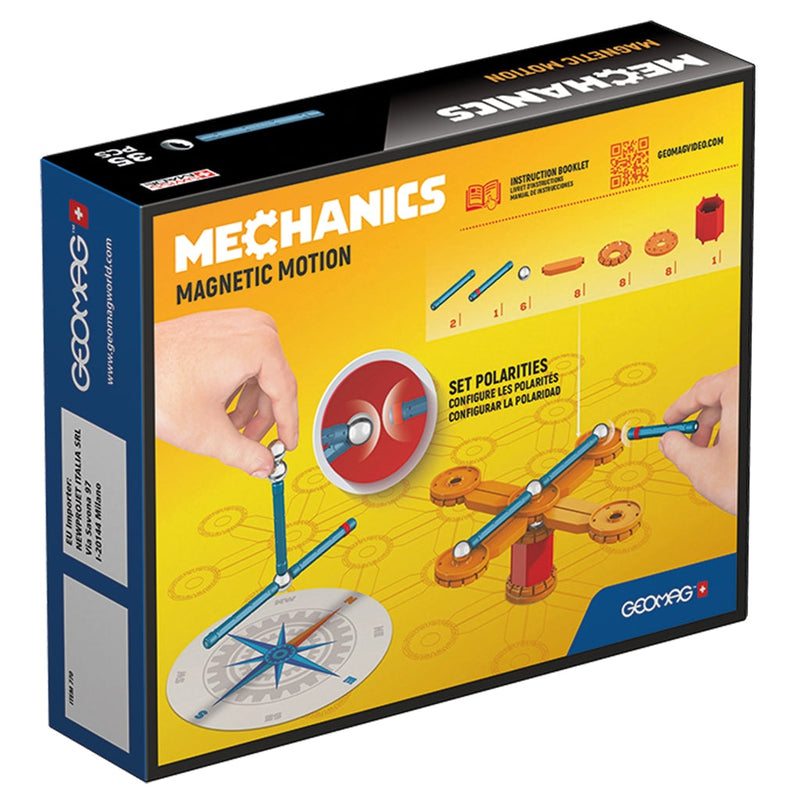 Mechanics Magnetic Motion Compass - Building Block (35 Pcs)