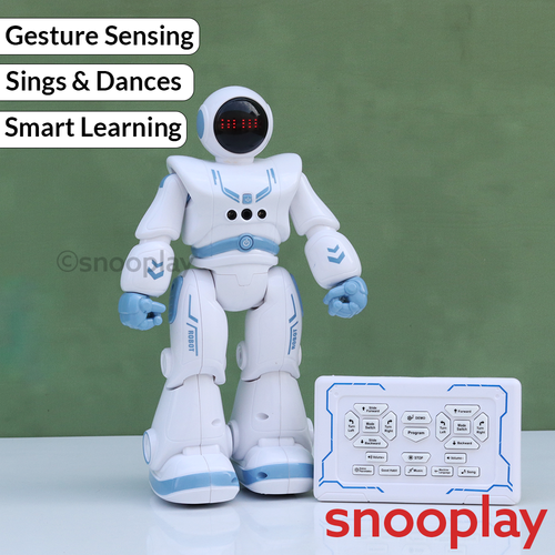 Gesture Sensing RC Robot with Songs, Dancing & Educational Features (3-8 Years)