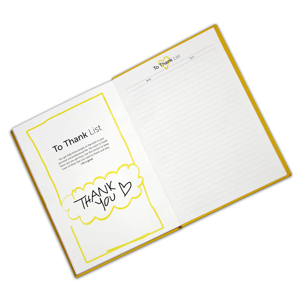 InsideFirst Journal, The Journal for Super Achievers, 34 Insights to Action  (Peaceful Yellow)