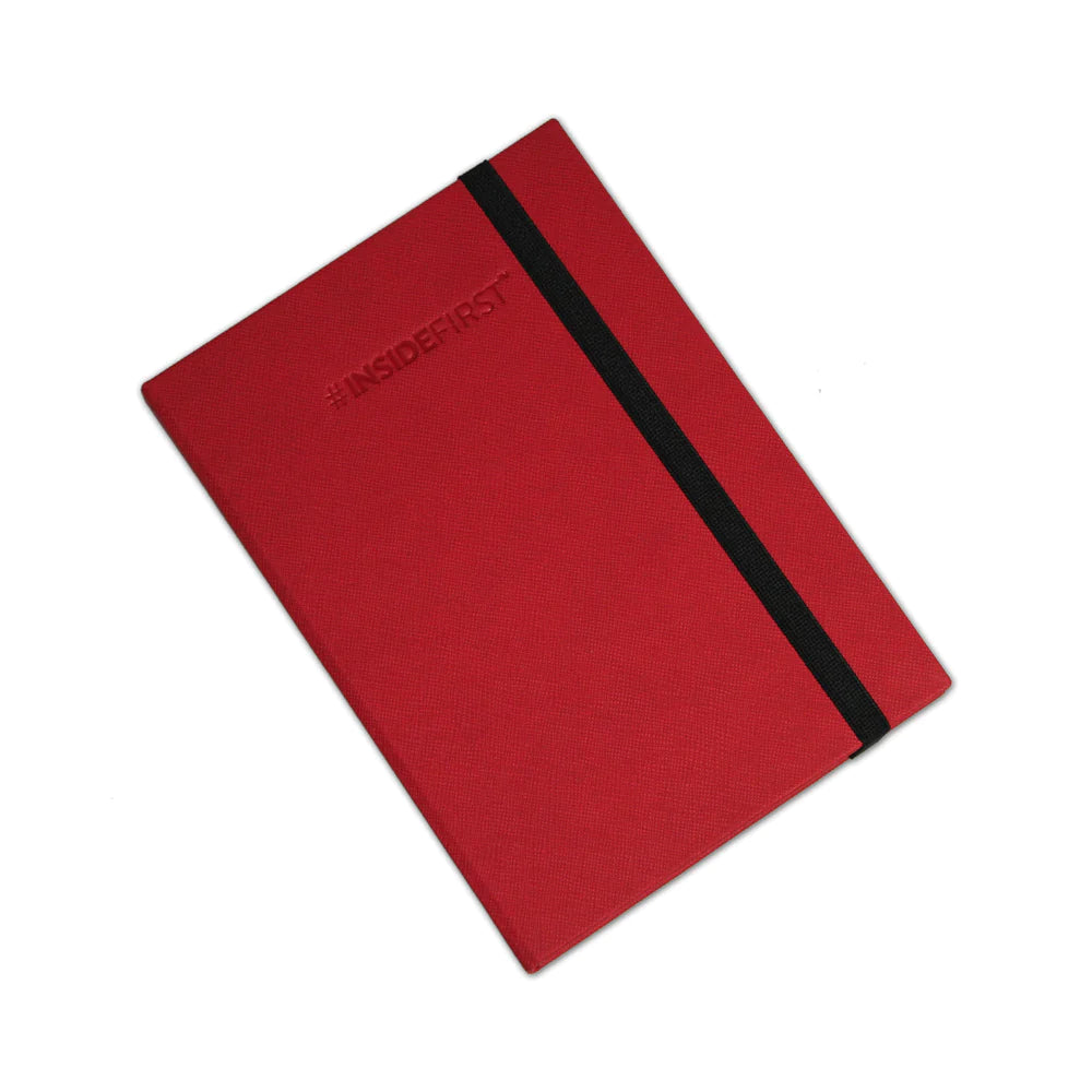 InsideFirst Journal, The Journal for Super Achievers, 34 Insights to Action Color (Statement Red)