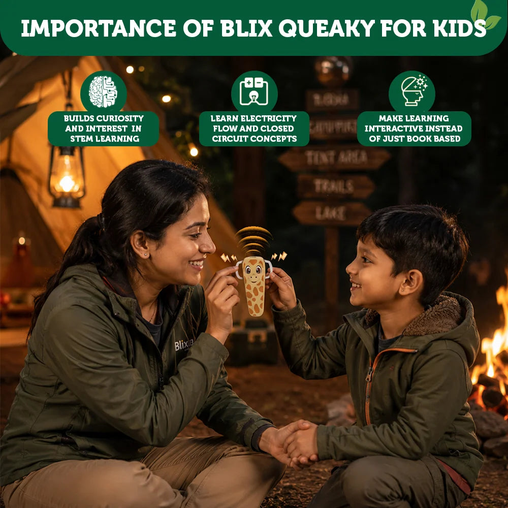 Blix Queaky Rechargeable Circuit & Resistance Experiment Toy