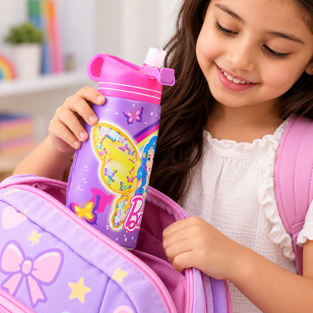 Licensed Barbie Non Insulated Sipper Bottle - 500ml