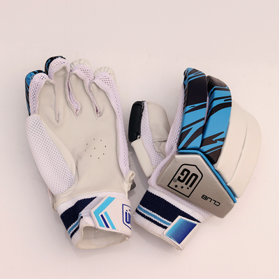 Club Batting Gloves | Light Weight Performance | Blue & White | 15+ Years