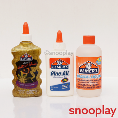 Elmer's Original Gold Glitter Slime Kit (3-8 Years)