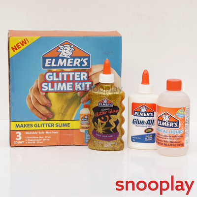 Elmer's Original Gold Glitter Slime Kit (3-8 Years)