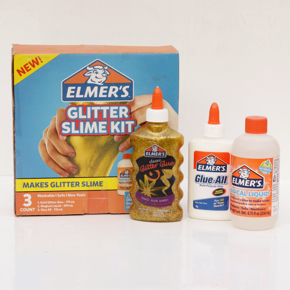 Elmer's Original Gold Glitter Slime Kit (3-8 Years)