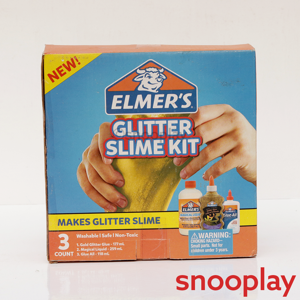 Elmer's Original Gold Glitter Slime Kit (3-8 Years)